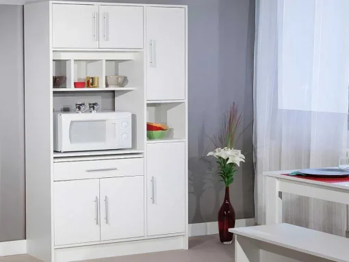 Keukenmeubel Mady - 5 Kasten & 1 Lade - Wit
