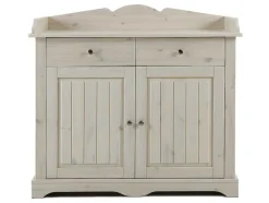 Kimmy Luiertafel White Washed.