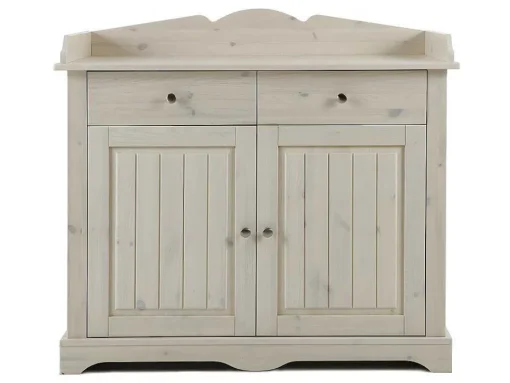 Kimmy Luiertafel White Washed.