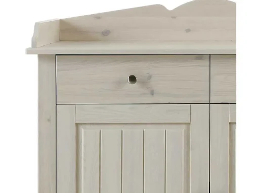 Kimmy Luiertafel White Washed.