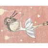 Kindertapijt Ballerina - Polypropyleen - 100 X 150 Cm - Roze En Beige