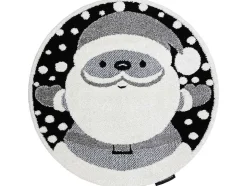 Kindertapijt Joy Rond , Santa Sinterklaas Voor Kinderen - Structuree Cercle 160 Cm