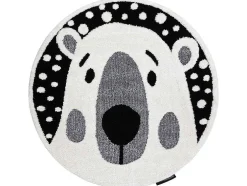 Kindertapijt Joy Rond , Teddy Beertje, Voor Kinderen - Structureel, Cercle 160 Cm