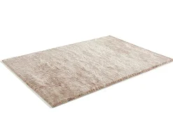 Kleed Shaggy Dolce Taupe Met Beige Weerschijn - Polyester - 160*230 Cm