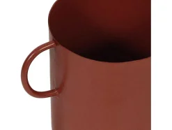 Kleine Vaas Met Handvatten - H17 Cm - Terracotta - Bilian