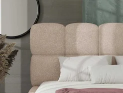Kofferbed - 180 X 200 Cm - Teddy-Stof - Beige - Damado - Van Pascal Morabito