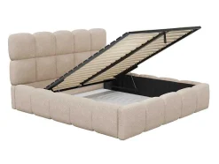 Kofferbed - 160 X 200 Cm - Teddy-Stof - Beige - Damado - Van Pascal Morabito