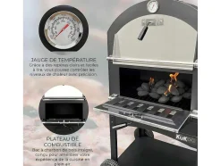 Kukoo Pizza Oven - Buiten + Pizzaschep
