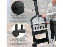 Kukoo Pizza Oven - Buiten + Pizzaschep