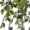 Kunsthangplant Met Pot Van Keramiek - H70 X L20 Cm - Groen - Bahiana