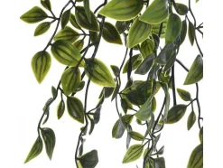 Kunsthangplant Met Pot Van Keramiek - H70 X L20 Cm - Groen - Bahiana