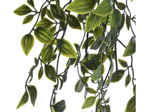 Kunsthangplant Met Pot Van Keramiek - H70 X L20 Cm - Groen - Bahiana