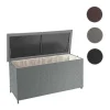 Kussenbox Van Polyrattan Mcw-D88 Iii, Premium Grijs, 63X135X52Cm 320L
