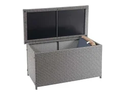 Kussenbox Van Polyrattan Mcw-D88 Iii, Basic Grijs, 51X100X50Cm 170L
