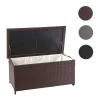 Kussenbox Van Polyrattan Mcw-D88 Iii, Premium Bruin, 51X100X50Cm 170L