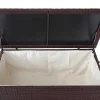 Kussenbox Van Polyrattan Mcw-D88 Iii, Premium Bruin, 51X115X59Cm 250L