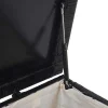 Kussenbox Van Polyrattan Mcw-D88 Iii, Premium Zwart, 51X115X59Cm 250L