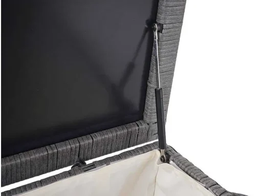 Kussenbox Van Polyrattan Mcw-D88 Iii, Premium Grijs, 51X100X50Cm 170L
