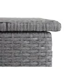 Kussenbox Van Polyrattan Mcw-D88 Iii, Basic Grijs, 51X115X59Cm 250L