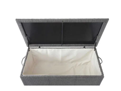 Kussenbox Van Polyrattan Mcw-D88 Iii, Premium Grijs, 51X115X59Cm 250L