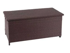 Kussenbox Van Polyrattan Mcw-D88 Iii, Premium Bruin, 51X100X50Cm 170L
