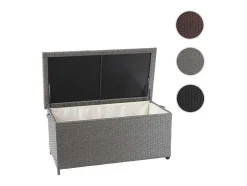 Kussenbox Van Polyrattan Mcw-D88 Iii, Premium Grijs, 51X115X59Cm 250L