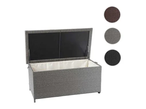 Kussenbox Van Polyrattan Mcw-D88 Iii, Premium Grijs, 51X115X59Cm 250L
