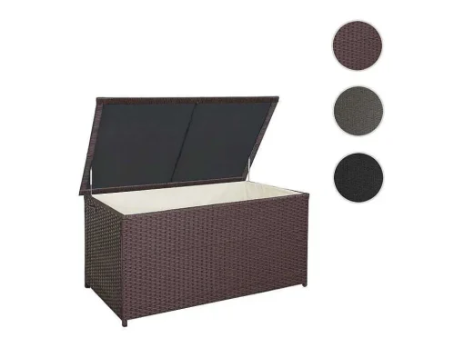 Kussenbox Van Polyrattan Mcw-D88 Iii, Premium Bruin, 80X160X94Cm 950L