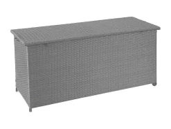 Kussenbox Van Polyrattan Mcw-D88 Iii, Premium Grijs, 63X135X52Cm 320L