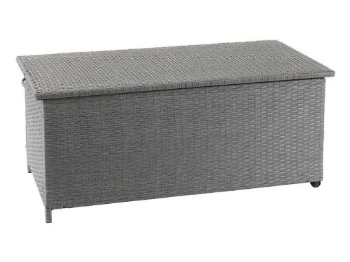 Kussenbox Van Polyrattan Mcw-D88 Iii, Premium Grijs, 51X115X59Cm 250L