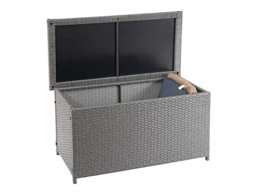 Kussenbox Van Polyrattan Mcw-D88 Iii, Basic Grijs, 51X115X59Cm 250L