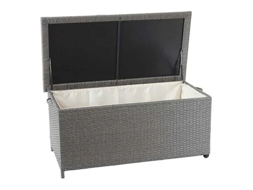 Kussenbox Van Polyrattan Mcw-D88 Iii, Premium Grijs, 51X115X59Cm 250L