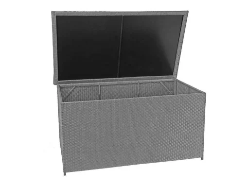 Kussenbox Van Polyrattan Mcw-D88 Iii, Basic Grijs, 80X160X94Cm 950L