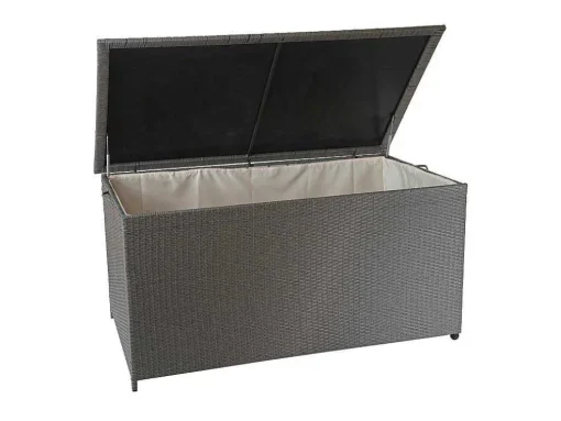 Kussenbox Van Polyrattan Mcw-D88 Iii, Premium Grijs, 80X160X94Cm 950L
