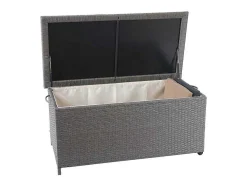 Kussenbox Van Polyrattan Mcw-D88 Iii, Premium Grijs, 51X115X59Cm 250L