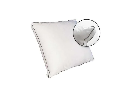 Kussengevoelig Hoofdkussen In Perkaal Katoen - 91 Draden/Cm - 50 X 70 Cm - 700 Gr - Wit - Auxence