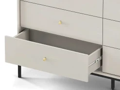 Ladekast Met 6 Laden - Beige - Bogdan
