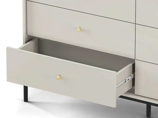 Ladekast Met 6 Laden - Beige - Bogdan