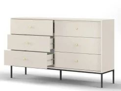 Ladekast Met 6 Laden - Beige - Bogdan