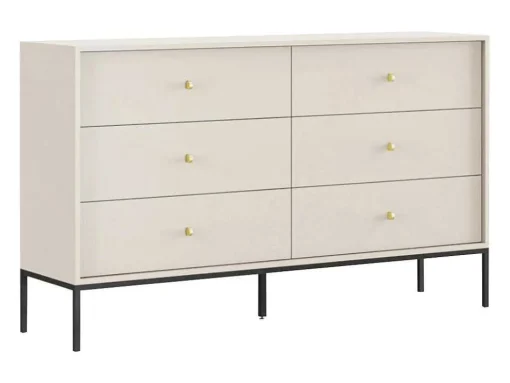 Ladekast Met 6 Laden - Beige - Bogdan