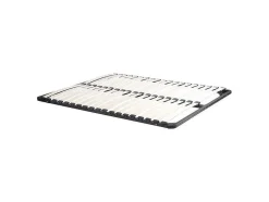Lattenbodem - Te Monteren 160 X 200 Cm - 2 X 19 Latten - Zonder Poten - Zwart