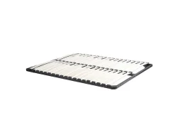 Lattenbodem - Te Monteren 140 X 190 Cm - 2 X 19 Latten - Zonder Poten - Zwart