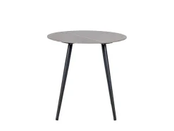 Lazio Bijzettafel O45Cm Grijs.