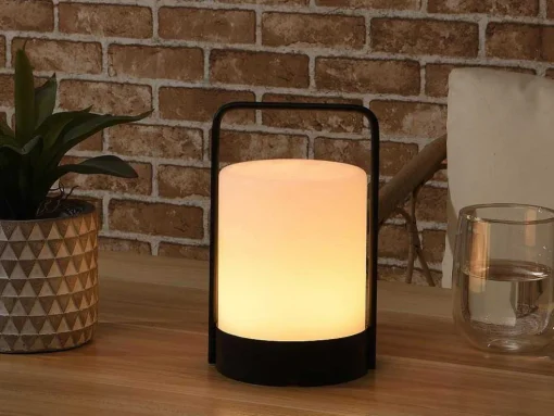 Led Draagbare Buitenlamp - H. 20Cm - Veranderende Kleuren - Balogna
