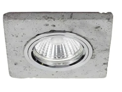 Ledsdream Plafondlamp, Cement, Chroom, 8,8X8,8X6 Cm, Epikasa
