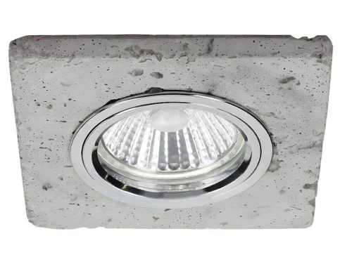 Ledsdream Plafondlamp, Cement, Chroom, 8,8X8,8X6 Cm, Epikasa