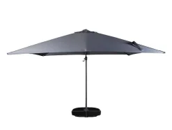 Leeds Parasol Grijszwart.