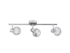 Lena Plafondlamp, Chroom, 47,5X10X13,5 Cm, Epikasa