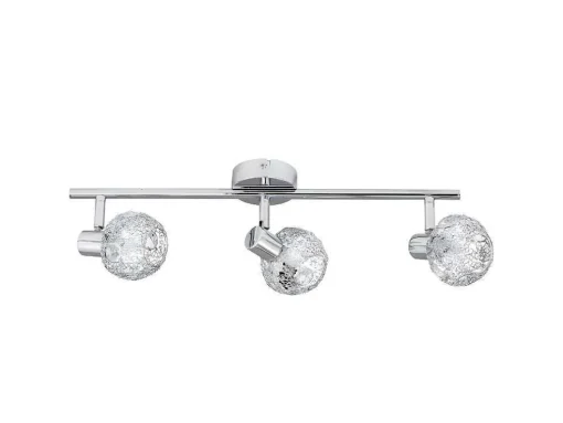 Lena Plafondlamp, Chroom, 47,5X10X13,5 Cm, Epikasa