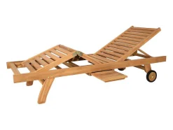 Ligstoel Met Meerdere Standen Byblos - Teak